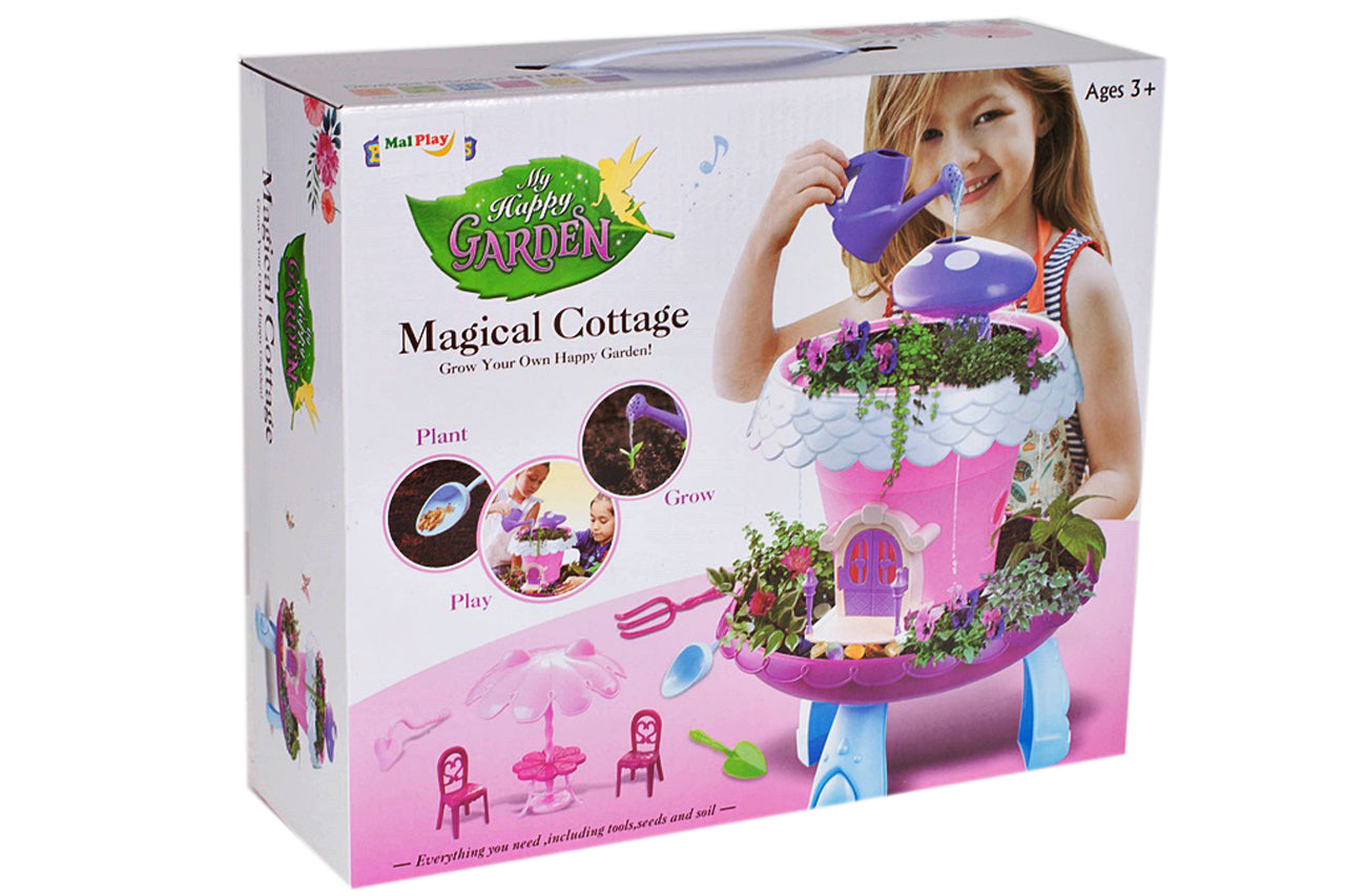 Casuta muzicala pentru papusi, MalPlay, cultivatoare de flori