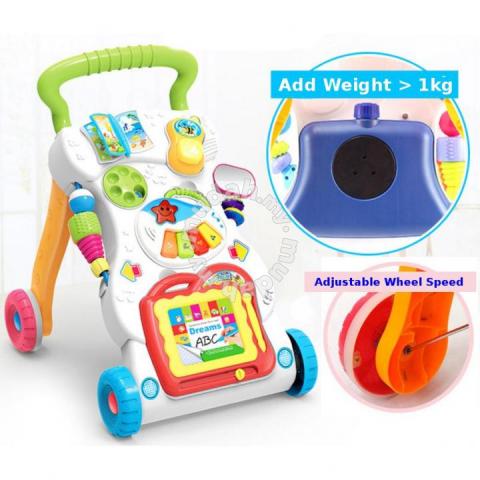Antepremergator muzical interactiv 4 in 1, Music Walker, jucarii, multicolor, + 6 luni