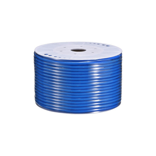 Furtun pneumatic PU 6x4mm 160m albastru MIV, pentru aer comprimat industrial