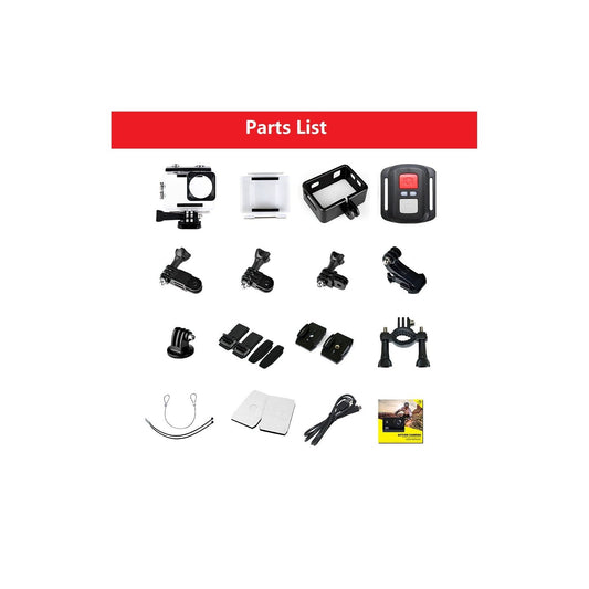 Camera de actiune Supersonic idealSTORE 4K Ultra HD WiFi Touch ecran dublu, Microfon