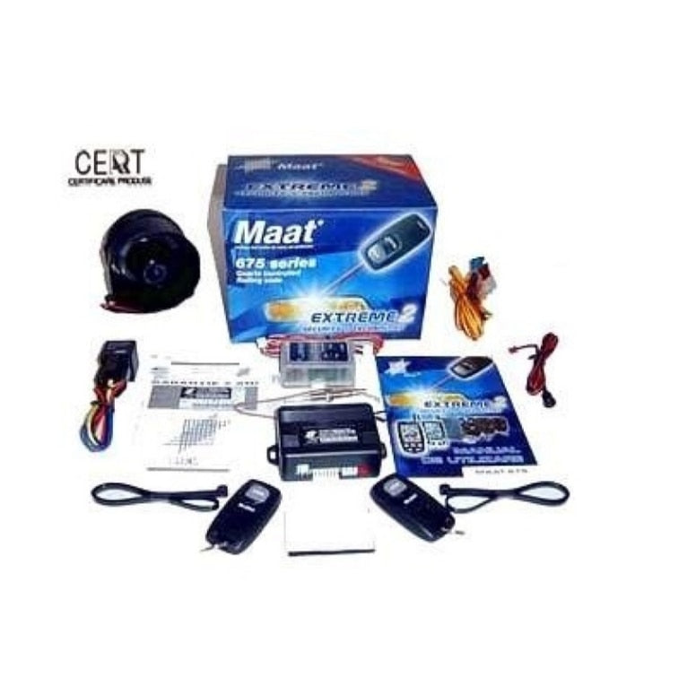 Alarma auto idealSTORE cu 2 Telecomenzi, Oprirea Semnalizarilor, Dezarmarea de Urgenta, Baby-Protect, Localizarea Masinii in Parcare, Aprindere Plafoniera, Deschidere Portbagaj din Telecomanda, Rearmare Automata