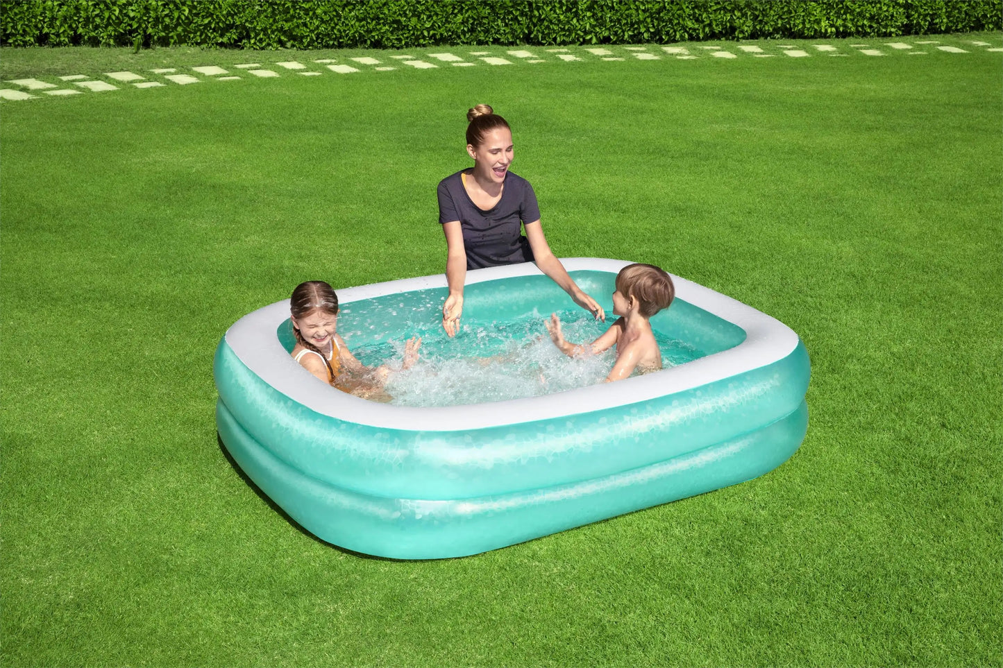 Piscina Dreptunghiulara Family, Bestway, 201 x 150 x 51 cm