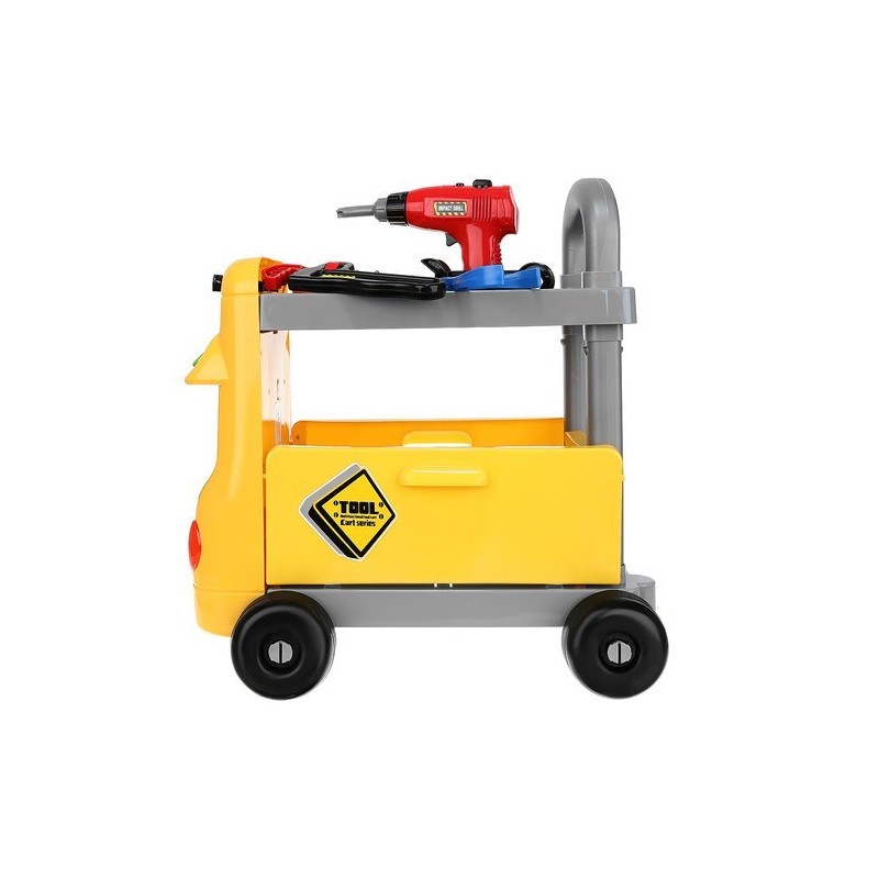 Carucior cu Scule De Jucarie Pentru Copii, 38 De Elemente