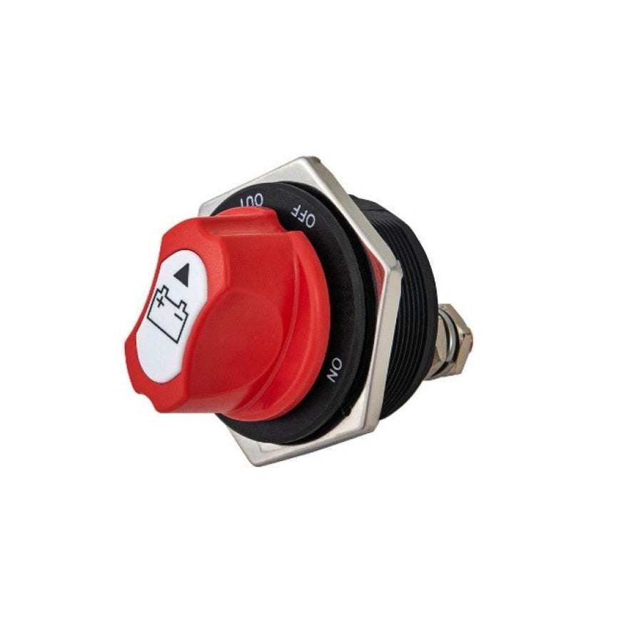 Contact General idealSTORE cu Carcasa 200A 12-24V, 3 Functii, Pornire Curent, Oprire Curent, Detasare Buton Selector