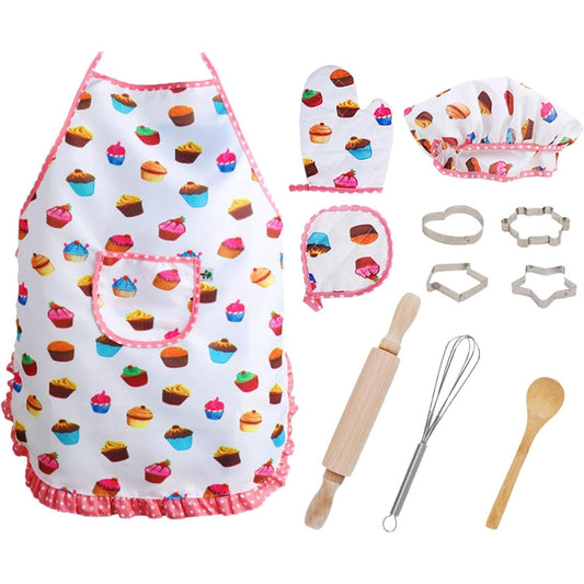 Set de gatit pentru copii Little Confectioner IdealStore cu sort, sucitor si ustensile