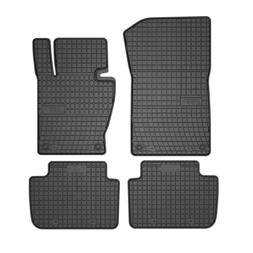 Covoare Cauciuc idealSTORE Compatibil BMW E83 X3 2003-2010, Suprafata antiaderenta, Material Cauciucat foarte moale, usor de manevrat si durabil