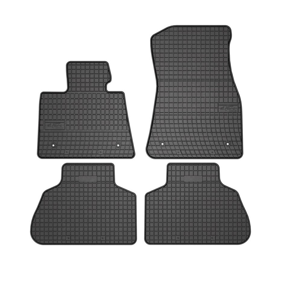 Covoare Cauciuc idealSTORE Compatibile BMW F16 X6 2015->, BMW F15 X5 2013->, Suprafata Antiaderenta, Material Cauciucat foarte moale, usor de manevrat si durabil