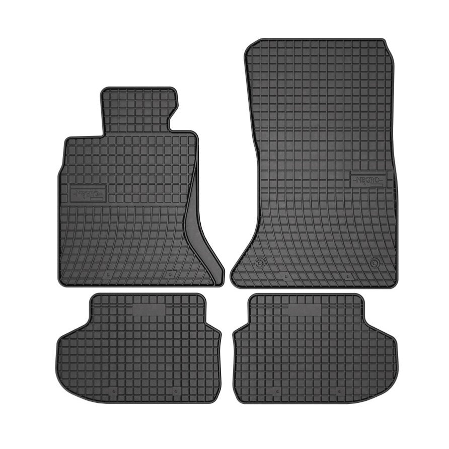 Covoare Cauciuc idealSTORE Compatibile BMW Grand Coupe F06, Seria 6, BMW F10 / F11 seria 5 2013->, Suprafata Antiaderenta, Material Cauciucat foarte moale, usor de manevrat si durabil