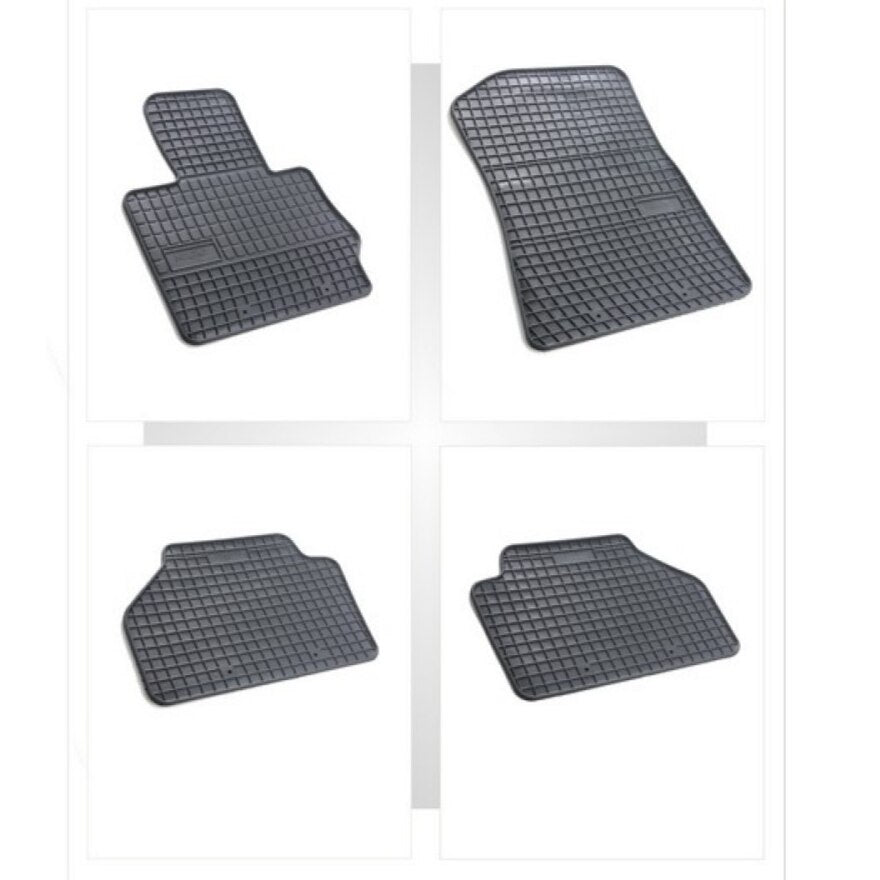 Covoare Cauciuc idealSTORE Compatibile BMW X4 F26, BMW F25 X3 2010->, Suprafata Antiaderenta, Material Cauciucat foarte moale, Usor demanevrat si Durabil