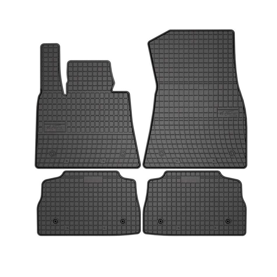 Covoare Cauciuc idealSTORE Compatibile BMW X6 G06 2019->, Suprafata antiaderenta, Material Cauciucat Foarte Moale, Usor de Manevrat si Durabil