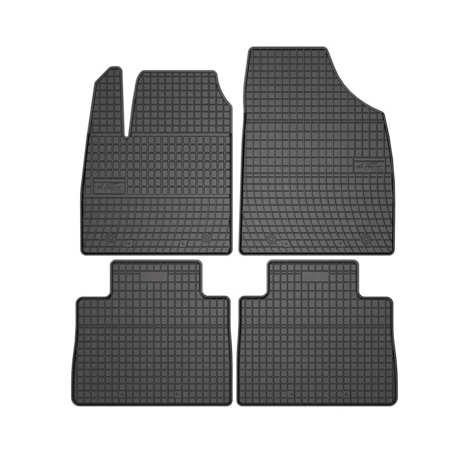 Covoare Cauciuc idealSTORE Compatibile MG HS SUV 2018->, Suprafata antiaderenta, Material Cauciucat Foarte Moale, Usor de Manevrat si Durabil