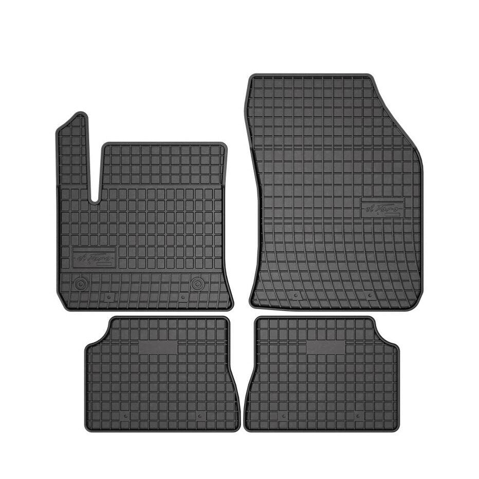 Covoare Cauciuc idealSTORE Jeep Avenger BEV 2023->, Suprafata antiaderenta, Material Cauciucat Foarte Moale, Usor de Manevrat si Durabil