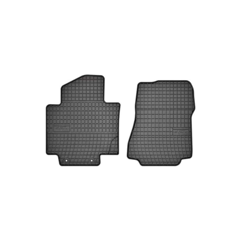 Covoare Cauciuc idealSTORE pentru Nissan NV200 2010-> Cauciuc Moale, Fara Miros, cu Predecupaj de Fixare, Fara Miros, Culoare Negru