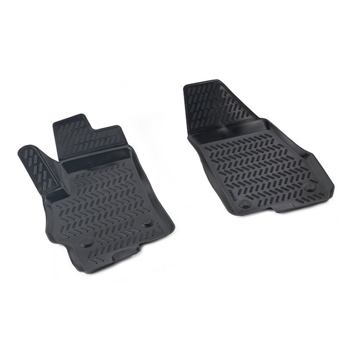 Covoare Cauciuc Tavita idealSTORE compatibil Citroen Berlingo 3, pentru Partea Fata 2019->, cu Bordura Laterala, Material Premium TPE, Cauciuc Moale, Suprafata Antiaderenta