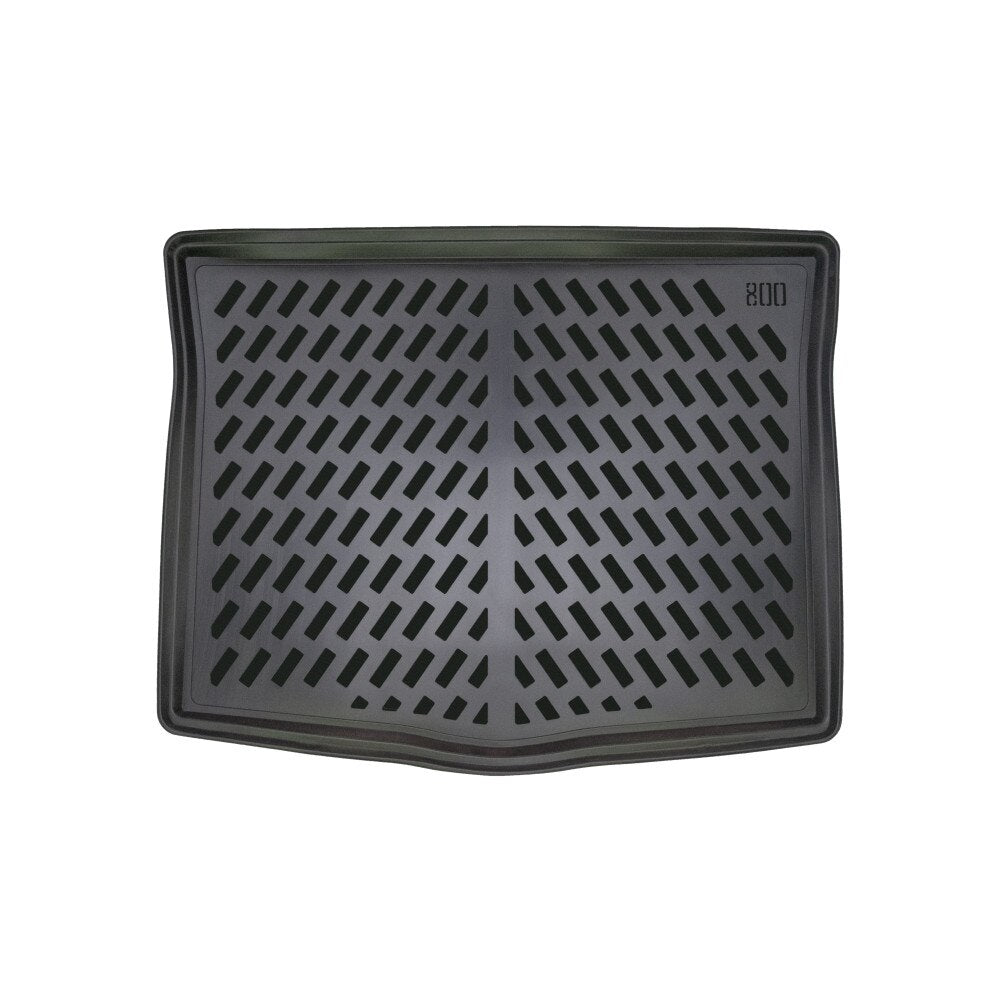 Covor Portbagaj Fiat 500 X 2018->, Stil Tavita, Model Premium, cu Bordura Laterala 5 cm, Material Cauciucat, Fara Miros, Flexibil