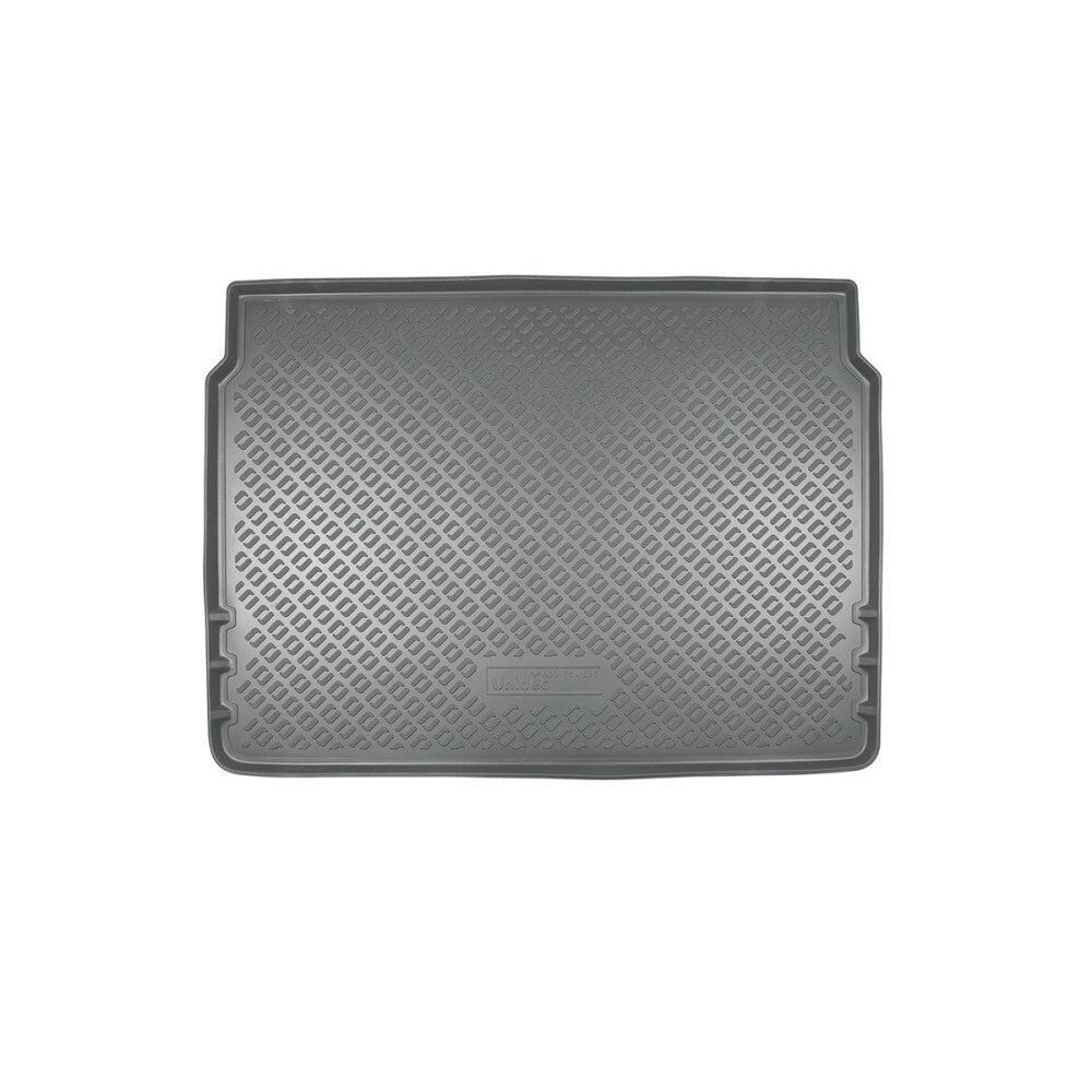 Covor Portbagaj stil Tavita idealSTORE pentru Peugeot 2008 II 2019->, cu Bordura Laterala, din Plastic Cauciucat, Fara Miros