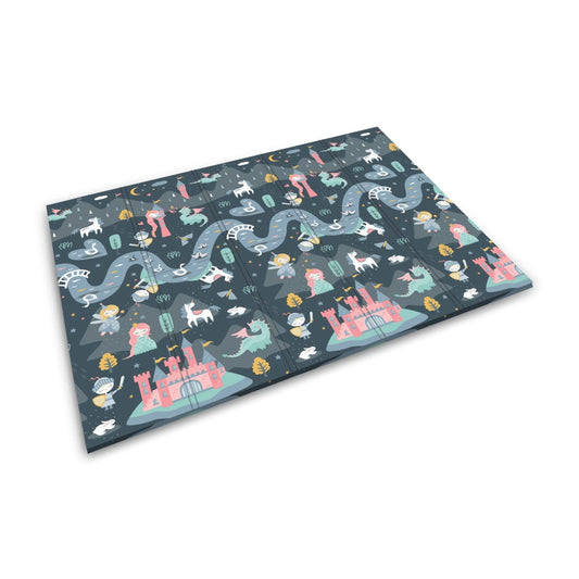 Covoras Pliabil First Steps Ideal Store 200x180 cm Spuma Antialunecare 2 Fete
