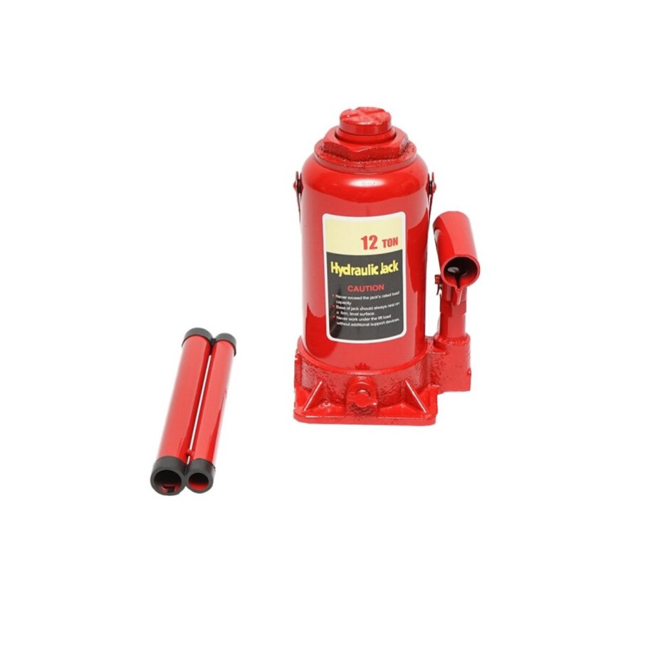 Cric Hidraulic idealSTORE 12 tone, Inaltime inchis- 200 mm, Inaltimea deschisa maxima cu surubul din ax- 427mm