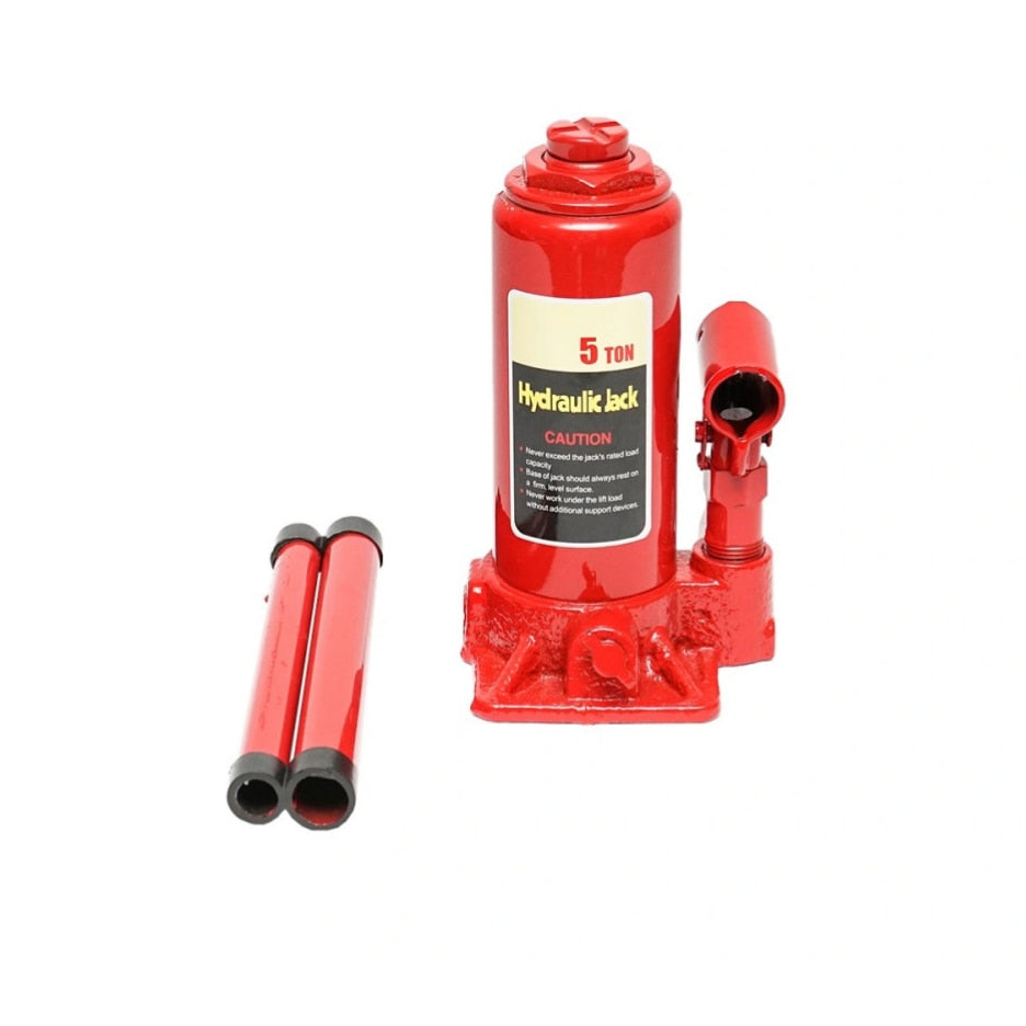 Cric Hidraulic idealSTORE 5 Tone, Inaltime inchis 180 mm, Inaltime deschis 305 mm, Diametru cilindru cric 60 mm, Inaltimea deschisa maxima cu surubul din ax 356 mm