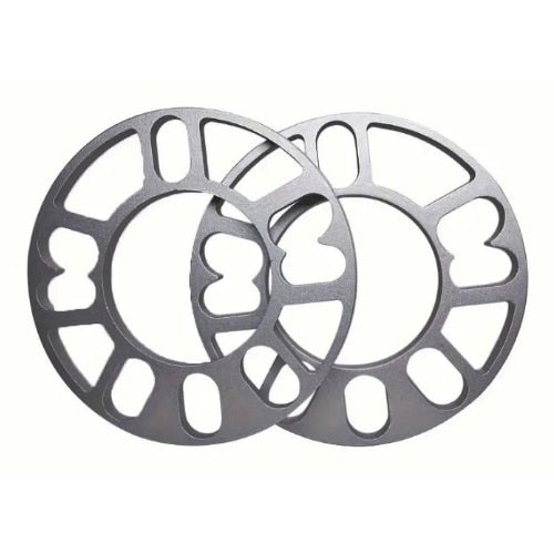 Distantier jante idealSTORE universal din aliaj de aluminiu grosime 5mm, Diametru total 15cm, Diamentru gaura 7.5 cm, Se folosesc fara inele de ghidaj