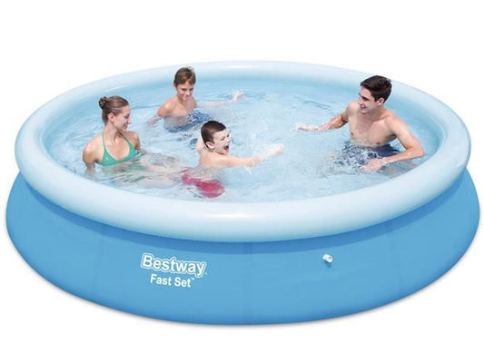 Piscina Bestway cu inel gonflabil, strat Triplu PVC, dimensiuni 366x76cm, capacitate 5377L