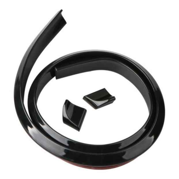 Eleron din cauciuc idealSTORE tip M culoare neagra 1,5m x 3,5cm, Se poate scurta