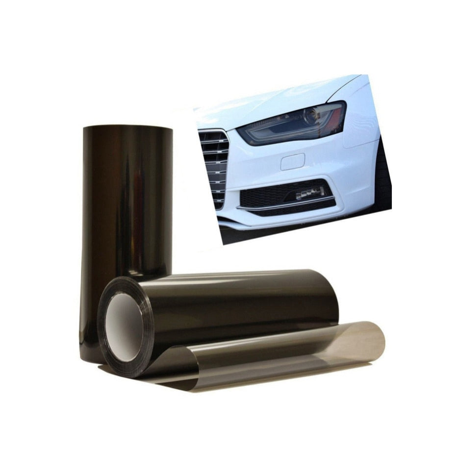 Folie Fumurie Light Black Protectie Faruri si Stopuri Dimensiuni 60cmx60cm, Protejeaza Impotriva Zgarieturilor, Substantelor Chimice, Radiatiile UV, Conditiile Meteorologice Extreme, Reduce Riscul de Ingalbenire si Crapare