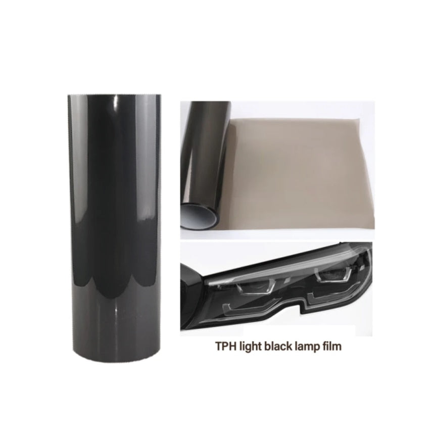 Folie Light Black cu Functie de Regenerare idealSTORE protectie Faruri si Stopuri Dimensiuni 0,6x10m, Protejeaza Impotriva Zgarieturilor, Substantelor Chimice, Radiatiile UV, Conditiile Meteorologice Extreme, Reduce Riscul de Ingalbenire si Crapare