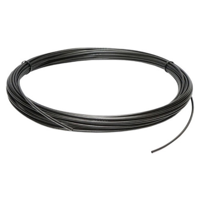 Furtun Aer idealSTORE, Diametru 4MM, Lungime 25M, Realizat din Polyamid, Mufa Rapida, Negru