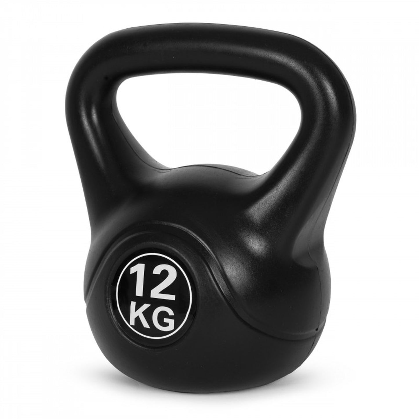 Gantera Kettlebell IdealStore 12 kg cu maner ergonomic