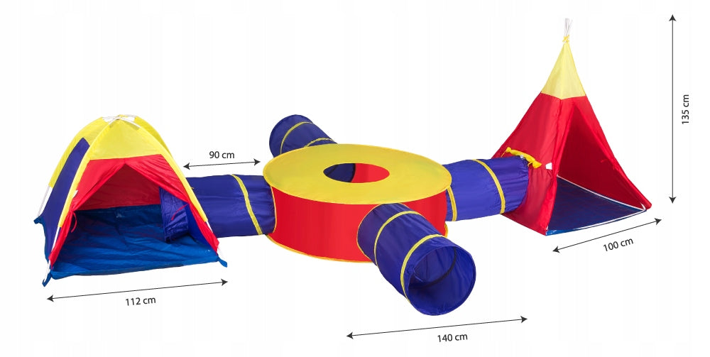 Loc de joaca ISP 7 in 1 cu protectie UV, pentru copii, multifunctional, pentru interior si exterior