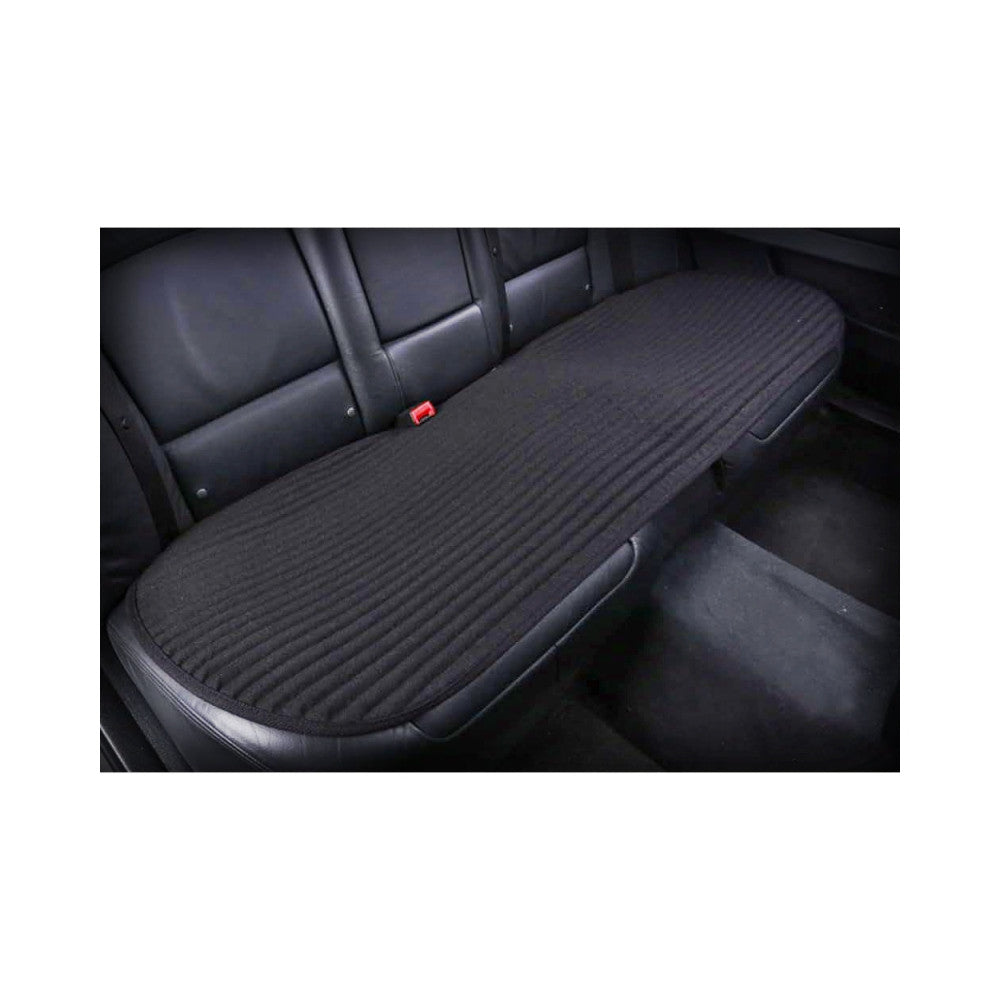 Husa protectie sezut bancheta spate idealSTORE universala material textil rezistent negru