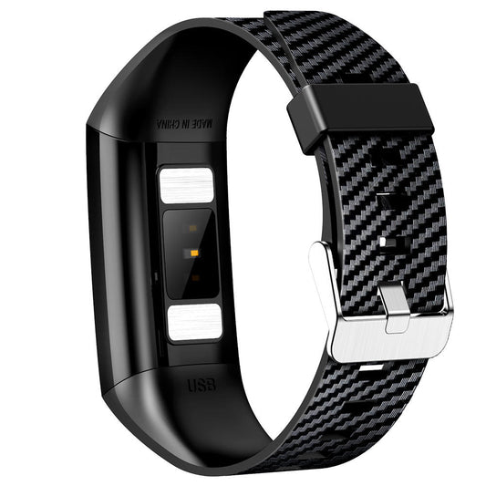 Smartwatch si bratara fitness Diamond 58, Monitorizare fitness, Ritm Cardiac, Respiratie, Pasi, Monitorizare Somn, Monitorizare EKG, multiple programe pentru monitorizarea sportului, Silicon Neagra