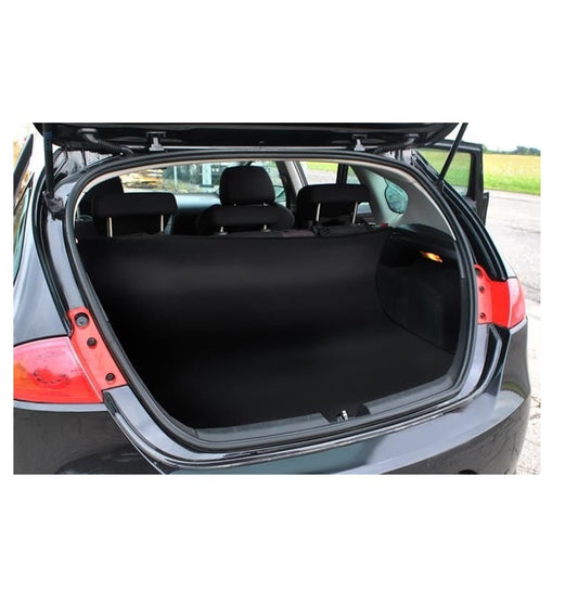Husa auto idealSTORE profesionala de protectie animale, Dimensiuni 144 x 144 cm, Usor de curatat, Rezistenta la apa, Material poliester, Ajuta la mentinerea scaunelor curate, Culoare Negru