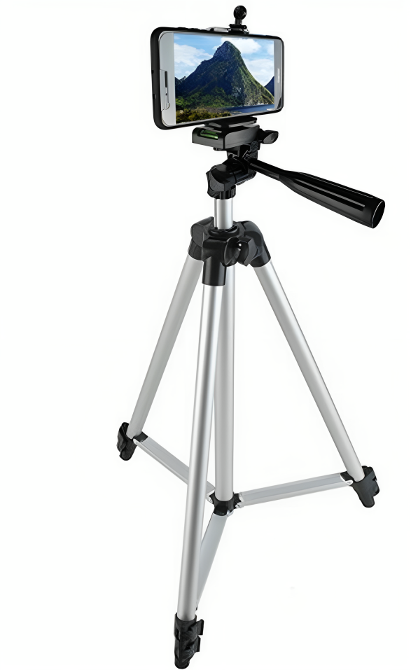 Trepied Telescopic Multifunctional 4 in 1 idealSTORE, Pentru Telefon, Camera Foto, Include Telecomanda Bluetooth Compatibila cu IOS si Android, Inaltime Ajustabila, Picioare Flexibile, Husa Impermeabila, Varf Rotativ la 360, Ideal pentru fotografii