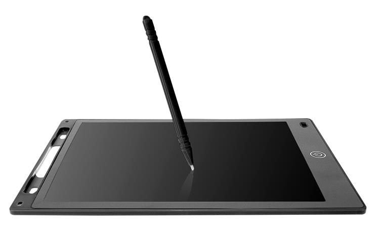 Tableta Grafica XL pentru Desen si Scris idealSTORE, Dimensiuni 17.2 x 0.6 x 25 cm, Ecran de 10 inch, Incurajeaza jocul creativ prin diversificare, Negru