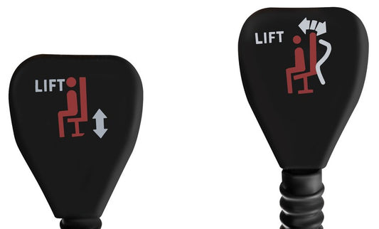 Scaun de Birou Pivotant Matrix Black Collection idealSTORE, Forma ergonomica, Tapitat cu piele moale, Cotiere comfortabile, Strat dublu de burete, Suport pentru picioare retractabil, Baza din aluminiu Sarcina 150 Kg