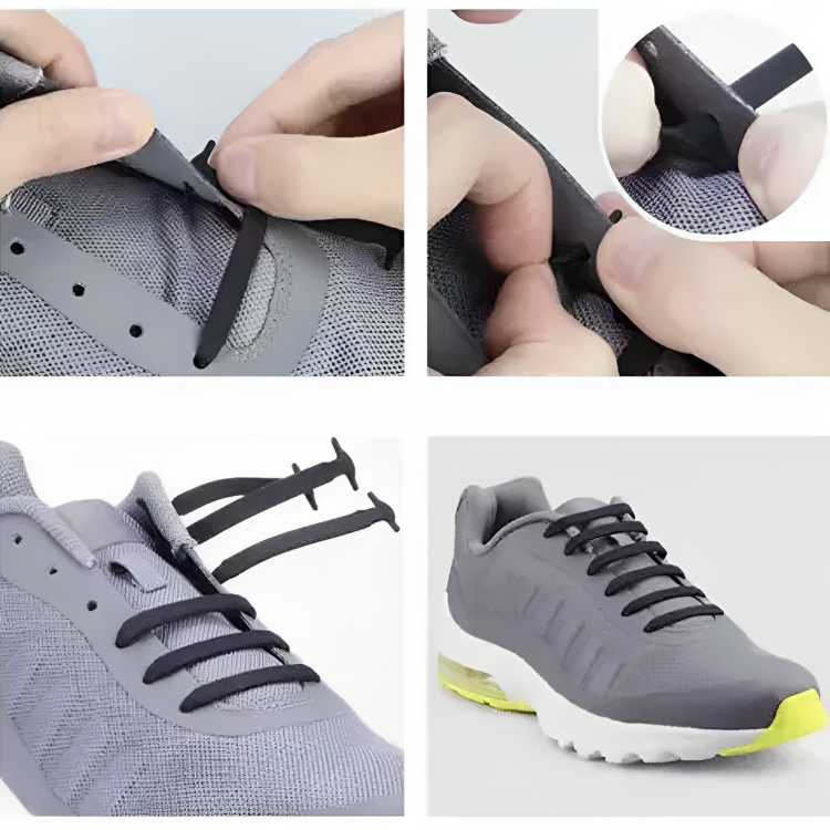 Set Sireturi de Silicon idealSTORE, Include 16 Sireturi de inalta calitate, Elastice si Rezistente, Ajuta la economisirea timpului, Utilizare Universala