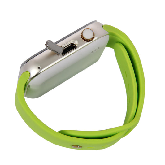 Ceas Smartwatch cu Telefon Sport A10, Model 2018, Modul Apelare prin BlueTooth, Notificari Apeluri si Mesaje, Inregistrare Voce, Camera 1,3 Mpx, Antizgarieturi, Facebook, Whatsapp, Bratara Silicon Sport, Culoare Verde