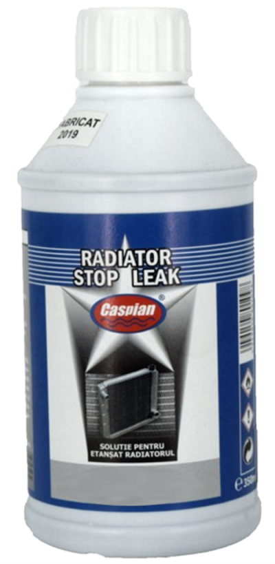 Solutie radiator STOP LEAK, CASPIAN 350ml, Etanseaza radiatorul si sistemul de racire al automobilului