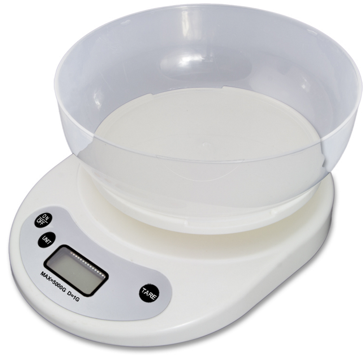 Cantar de Bucatarie cu Bol idealStore EasyProf, Precizie 1g, Functie Tara, Oprire Automata, Afisaj Clar, Greutate maxima 5Kg