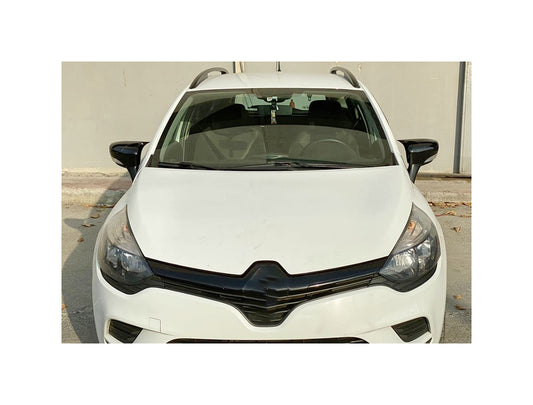 Set 2 Capace Oglinzi tip BATMAN idealSTORE pentru Renault Clio 2012-2019, culoare Piano Black - Negru Lucios, Montaj Usor, Rezistent UV, Material Premium