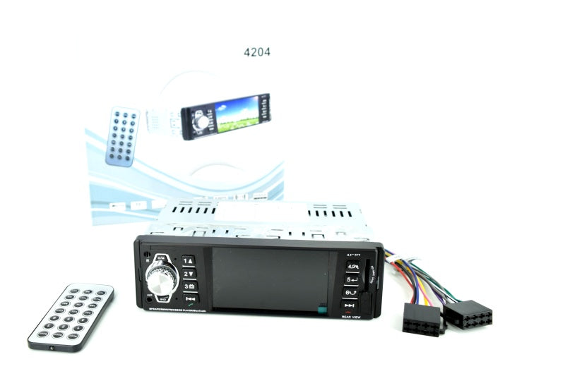 Radio MP3 / MP5 Player Idl 043cu BLUETOOTH, Suport video pentru camera, USB, Card, Radiator racire, Telecomanda