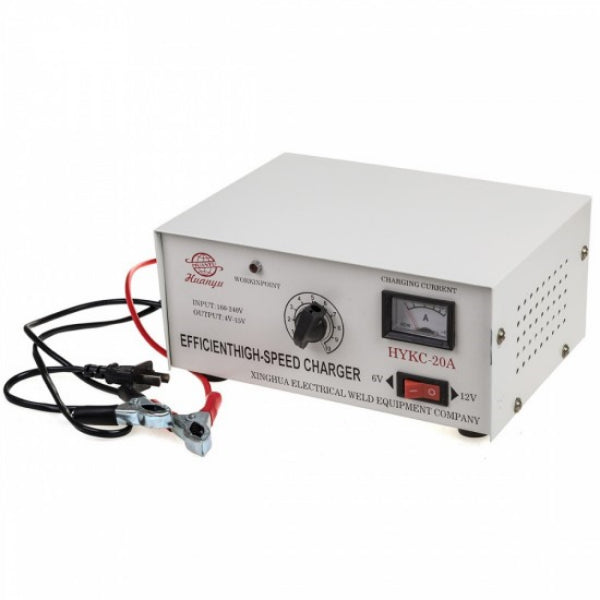 Redresor auto IdealSTORE, 20A, tensiune de incarcare 6V/12V, tensiune de lucru 220V