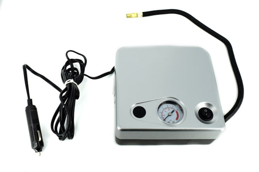 Compresor aer IdealSTORE cu manometru, Tensiune 12V, 100 PSI