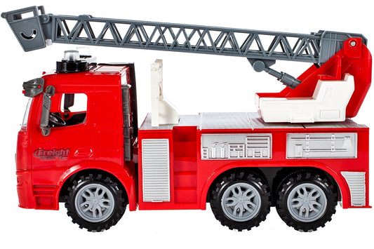 Masina de pompieri cu scara