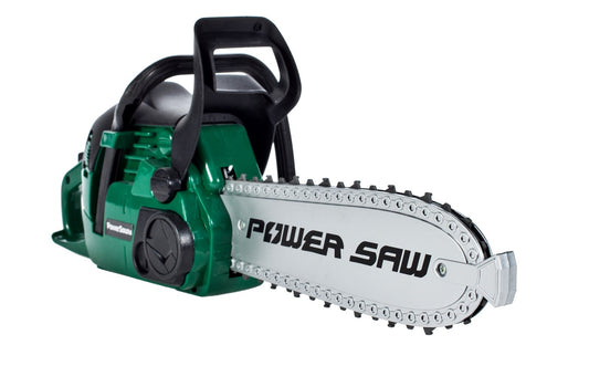 Drujba electric de cauciuc IDL pentru joc de rol, Instrument indispensabil pentru un mic taietor de lemn, Creaza o activitate educativa si o modalitate excelenta de a petrece timp cu un copil, Functionalitate pe baterii, Culoare-Verde