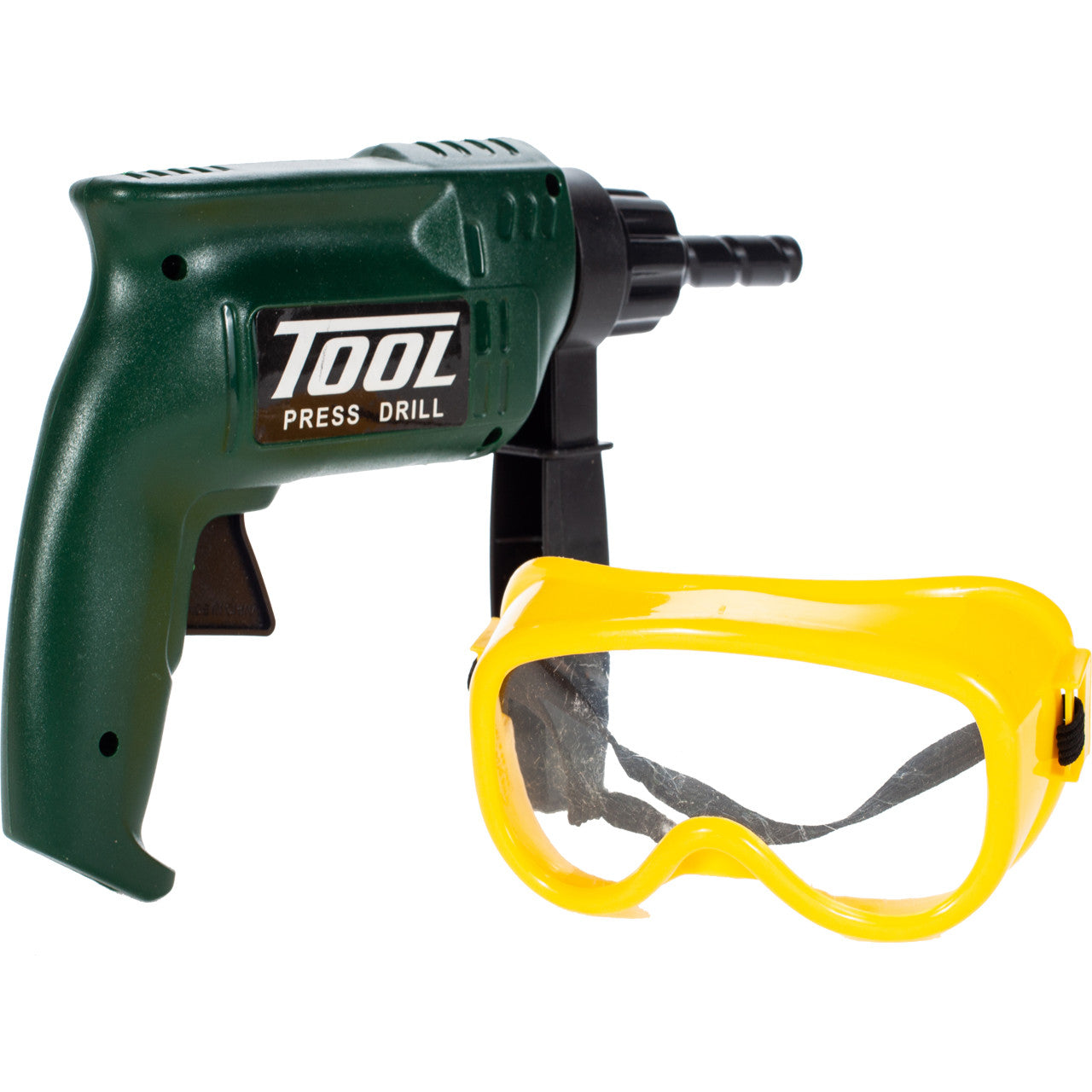 Trusa de bricolaj interactiva The Little Workshop, Accesorizata cu unelte si scule simbolice, Dezvolta creativitatea, Material din plastic, Verde-Negru