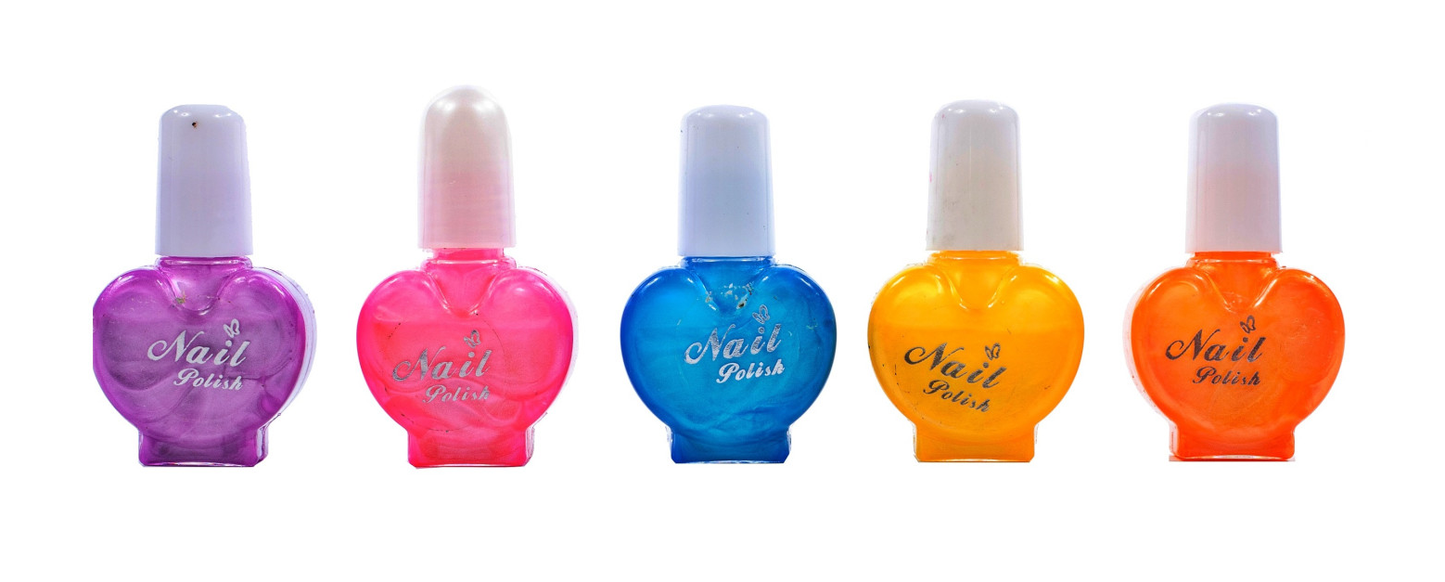 Kit unghii idealSTORE NAIL ART, Dimensiuni pachet 23 x 5 x 29 cm, Include OJE, Autocolante, Sclipici colorate, Un set de infrumusetare ideal pentru micile printese