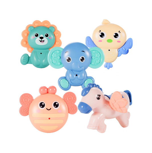 Carusel Interactiv Multifunctional Sleepy Owl idealSTORE, Include Proiector de Veghe cu 100 de Melodii, Diferite Pandantive cu Animale Multicolore Detasabile, Rotire 360 grade, Buton pentru Reglarea Sunetului in 4 Trepte, Control la Distanta